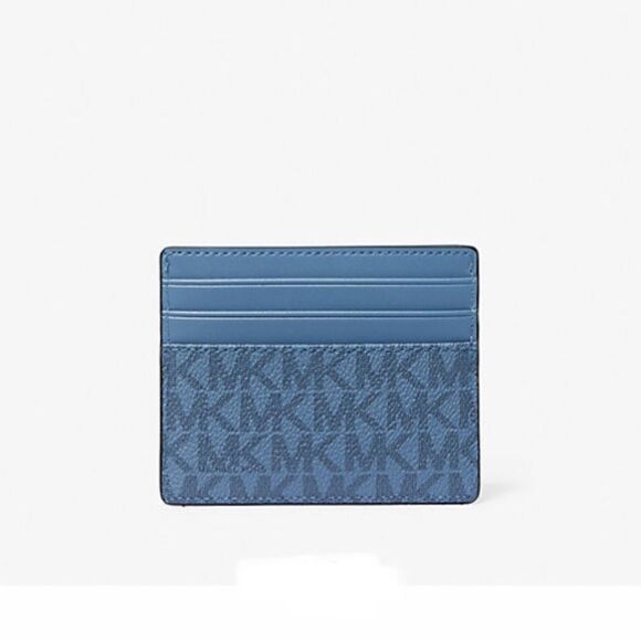 Michael Kors Cooper Graphic Logo Tall Card Case Bag Wallet Purse - Picture 7 of 7